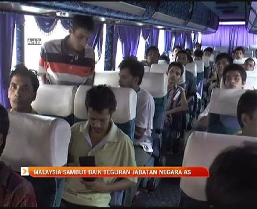 Malaysia sambut baik teguran Jabatan Negara AS