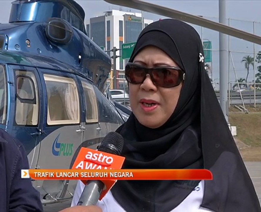 Trafik lancar seluruh negara
