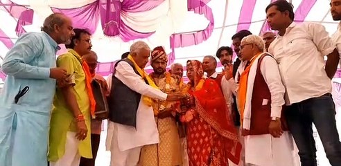 ब्राह्मण समाज के ग्यारह जोड़ों ने वैवाहिक जीवन की दहलीज पर रखे कदम