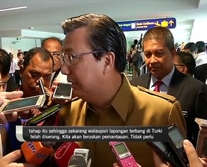 Keselamatan lapangan terbang terjamin
