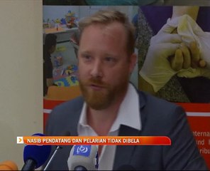 Nasib pendatang dan pelarian tidak dibela