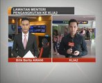 Lawatan Menteri Pengangkutan ke KLIA2