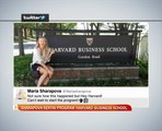 Maria Sharapova sertai program Harvard Business School