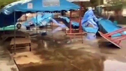 สภาพอากาศวันนี้ ถล่มหนัก "พายุฤดูร้อน" กระหน่ำบ้านเรือนพังเสียหาย