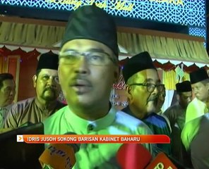 Idris Haron sokong barisan kabinet baharu