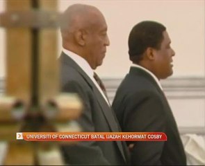 Universiti of Connecticut batal ijazah kehormat Cosby