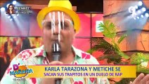 ¡Candente! Karla Tarazona y 'Metiche' 