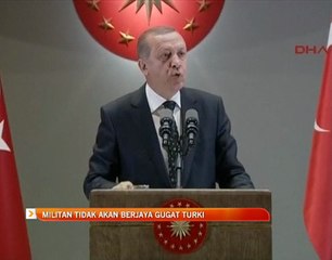 Militan tidak akan berjaya gugat Turki