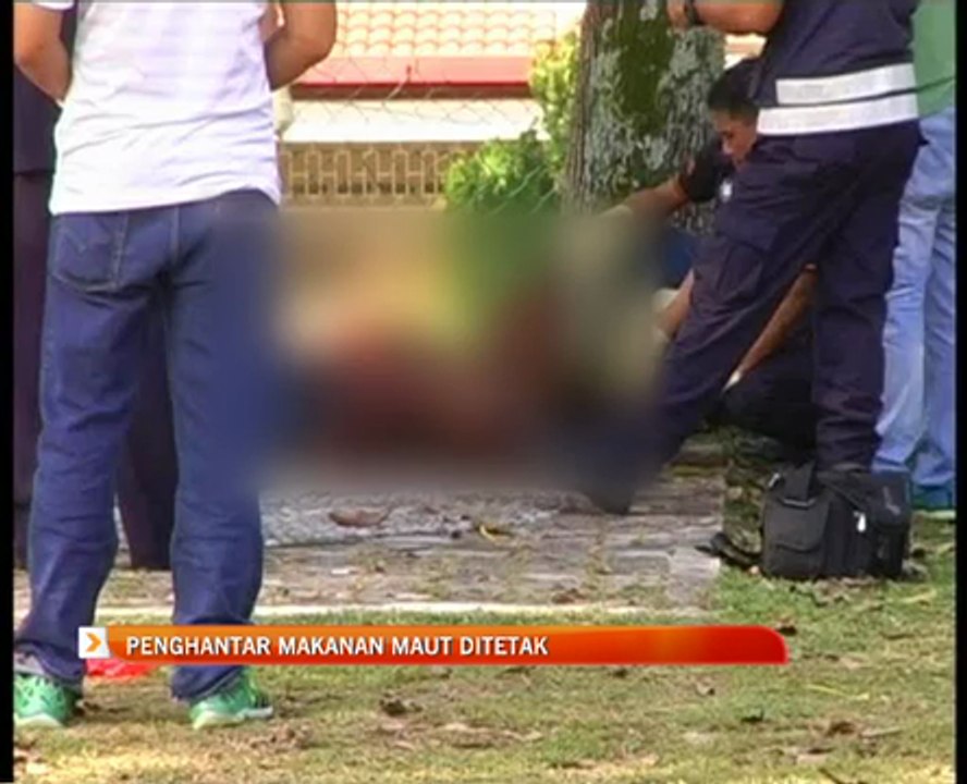 Penghantar makanan maut ditetak