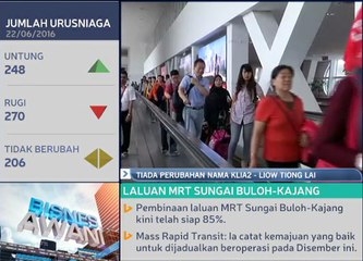 Tiada perubahan nama KLIA2 - Liow Tiong Lai