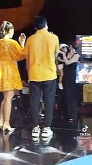 Marian, Zia and Sixto binisita si Daddy Dong sa set ng family feud!