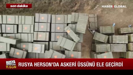 Rusya, Ukrayna askeri üssünü ele geçirdi