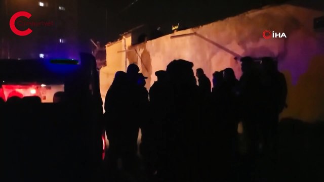 Husumetli iki grup birbirine girdi, Olay yerine TOMA ve çevik kuvvet ekipleri sevk edildi