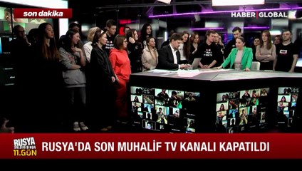 Rus muhalif TV kanalı kapatıldı