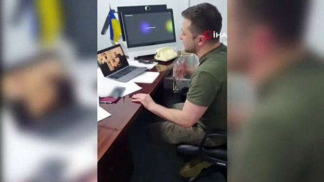 Ukrayna Devlet Başkanı Zelenskiy, Elon Musk ile görüştü