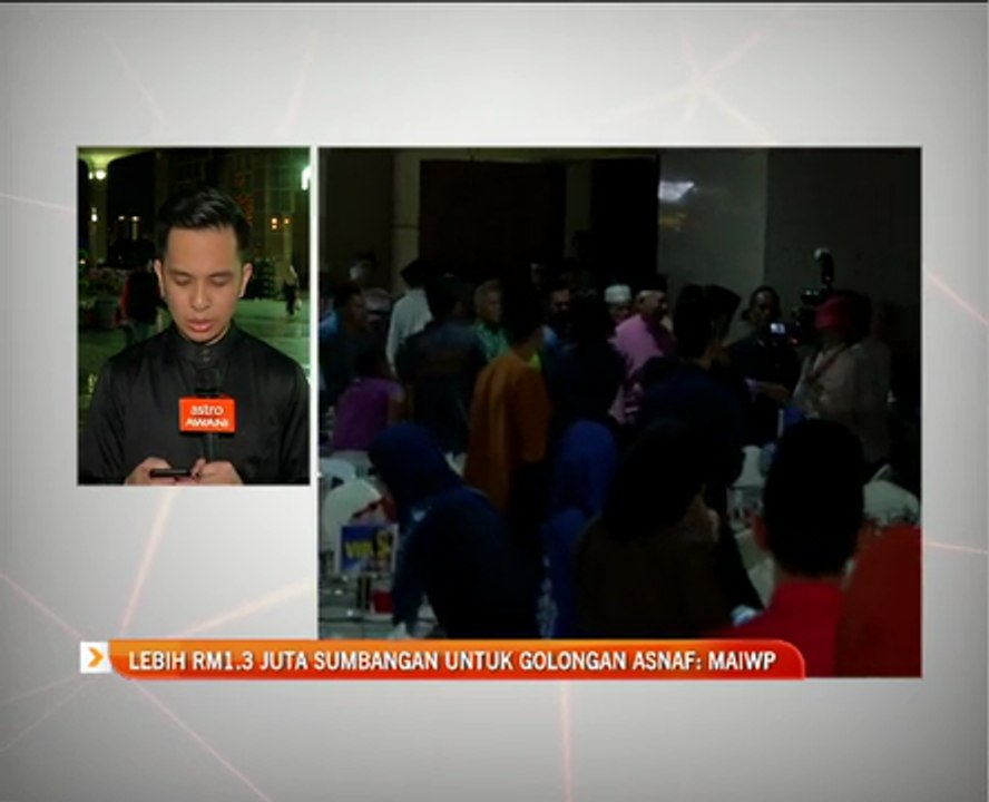 Lebih RM1.3 juta sumbangan untuk golongan Ansaf: MAIWP
