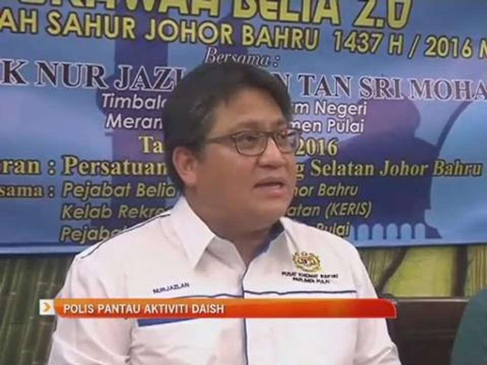 Polis pantau aktiviti Daish