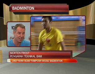Zika tidak jejas tumpuan skuad badminton