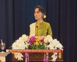 Suu Kyi harap generasi muda capai keamanan Myanmar