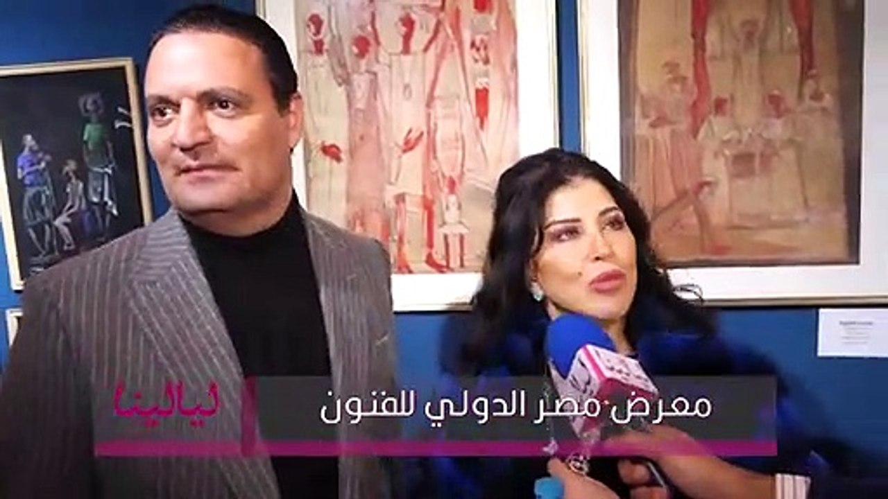 ربيع بسيسو زوج الفنانة جومانة مراد_ كله من جوجو ماكنتش من المتحمسين للفن التشكيلي