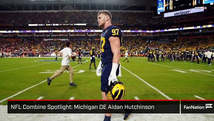 NFL Combine Spotlight Michigan Edge Aidan Hutchinson