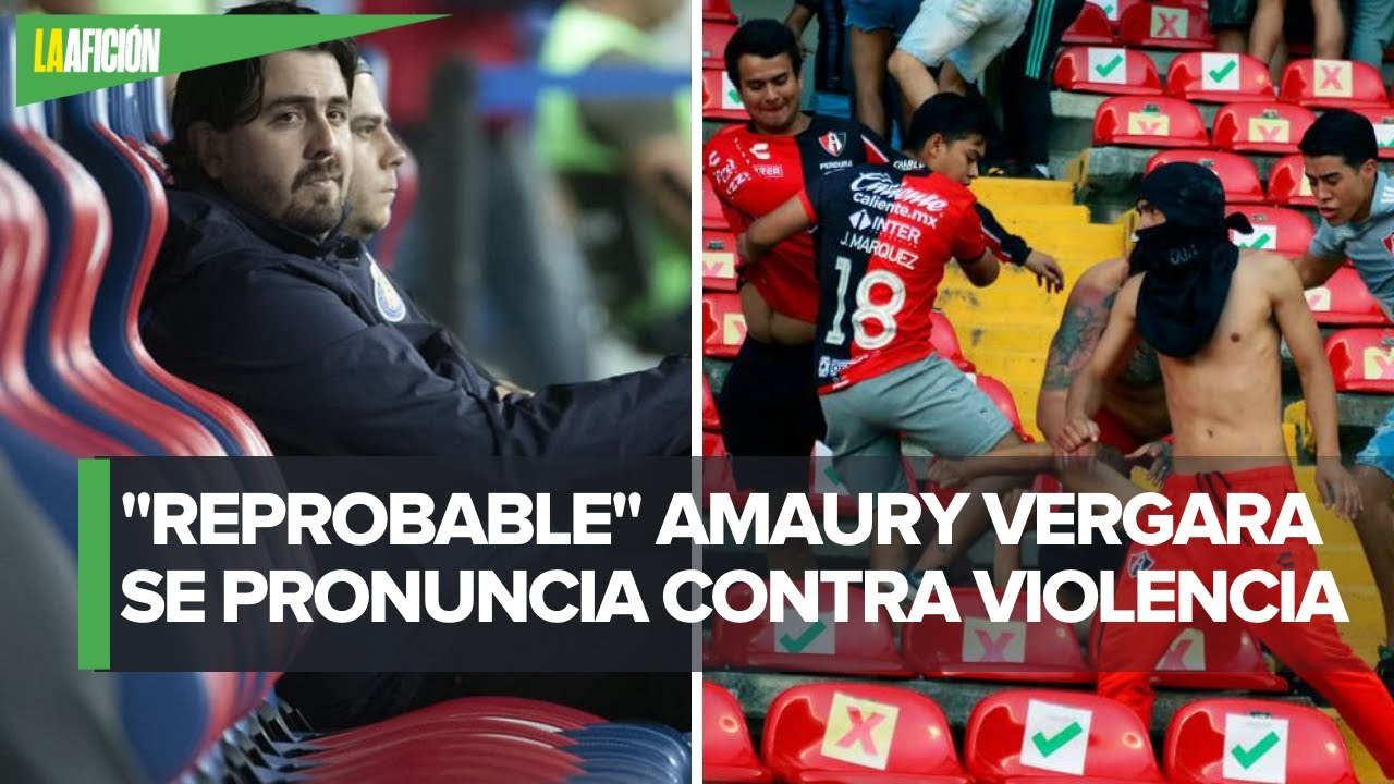 Lo sucedido hoy en La Corregidora no es futbol"; así reaccionó Amaury Vergara, dueño de Chivas