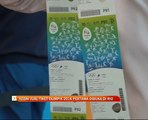 Kedai jual tiket Olimpik 2016 pertama dibuka di Rio