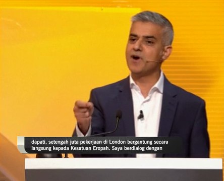 Sadiq Khan dan Boris Johnson bertegang urat mengenai isu Brexit