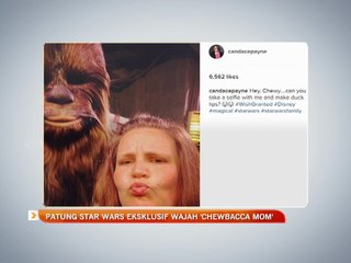 Patung Star Wars eksklusif wajah 'Chewbacca Mom'