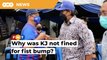 Why was KJ not fined for fist bump, asks Muda candidate