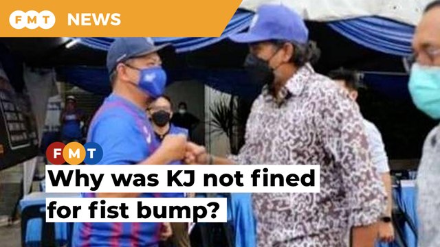 Why was KJ not fined for fist bump, asks Muda candidate