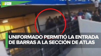 Captan video de presunto policía abriendo puerta de La Corregidora