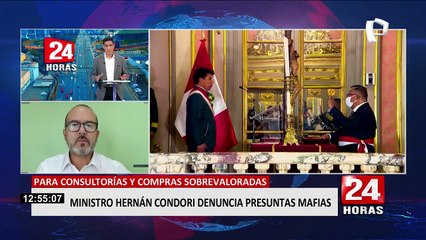 下载视频: Ex ministro Zamora sobre Hernán Condori: 