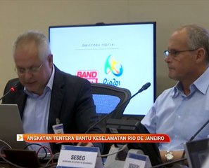 Angkatan tentera bantu keselamatan Rio De Janeiro