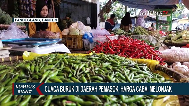 Akibat Cuaca Buruk dan Kurangnya Pasokan, Harga Cabai dan Bawang Merah Naik