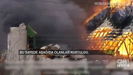 Rus savaş uçağı yerleşim yerine düştü