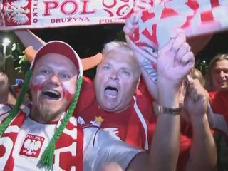 Euro 2016: Fans celebrate 'fair-play' Germany-Poland draw