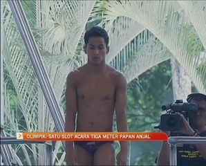 Olimpik: Satu slot acara tiga meter papan anjal