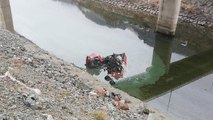 TIR Çoruh Nehri’ne düştü, şoför ölü bulundu