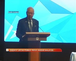 Insentif untuk pemaju induk bandar Malaysia - PM