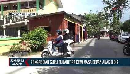 Tak Kenal Lelah, Asyifa Urrachmah Penyandang Tunanetra Mengabdi Jadi Guru di SLB