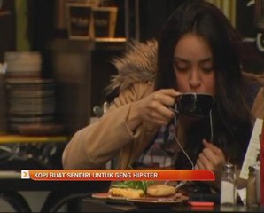 Kopi buat sendiri untuk geng Hipster