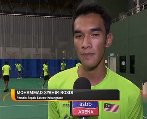 Syahir tingkat latihan hadapi saingan Piala Raja Thai