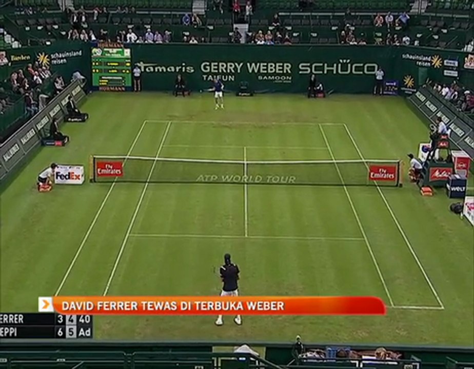 David Ferrer tewas di terbuka Weber