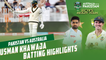 Usman Khawaja Batting Highlights | Pakistan vs Australia | 1st Test Day 3 | PCB | MM2T