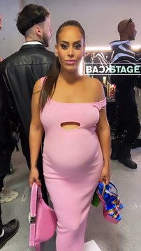 Amel Bent - Défilé pour Lecourt Mansion Femme Automne/Hiver 2022/2023 lors de la Fashion Week de Paris, le 5 mars 2022.