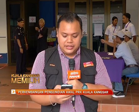 Perkembangan pengundian awal PRK Kuala Kangsar