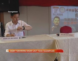 Debat terowong dasar laut tidak kesampaian
