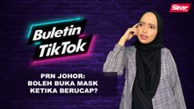 PRN Johor: Boleh buka mask ketika berucap?