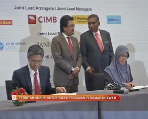 Terbitan sukuk untuk biayai pinjaman perumahan awam